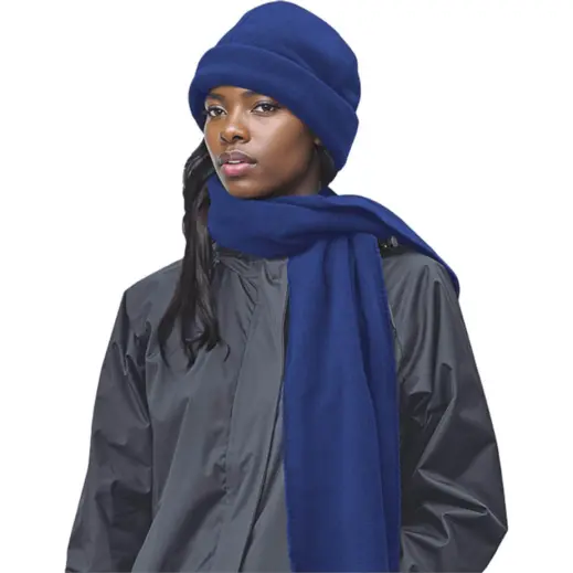 Blue Main Polar Fleece Scarf